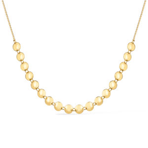 Chocker Dourada Esferas com Extensor